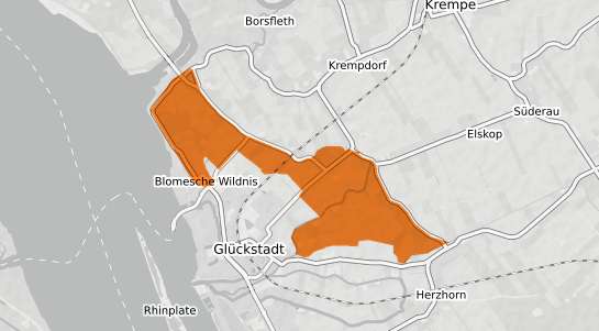 Mietspiegelkarte Blomesche Wildnis